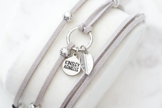 Wrap Collection - Silver Misty Bracelet