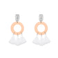 Cayman Collection - Silver Sherbet Earrings