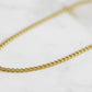 Maker Collection - Gold Curb Necklace Chain