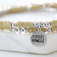 Thora Collection - Silver Sprout Bracelet Set